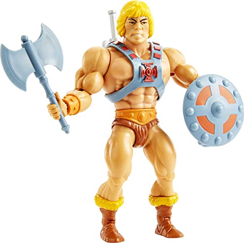 Masters of the Universe Masters del Universo Orígenes Figura He-Man, muñeco articulado de juguete Mattel HGH44