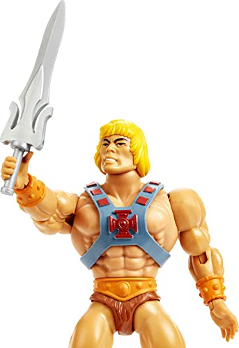 Masters of the Universe Masters del Universo Orígenes Figura He-Man, muñeco articulado de juguete Mattel HGH44