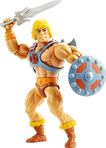 Masters of the Universe Masters del Universo Orígenes Figura He-Man, muñeco articulado de juguete Mattel HGH44