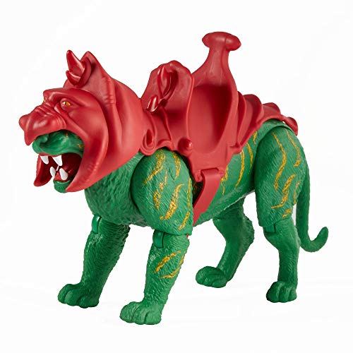 Masters of the Universe Origins Battle Cat, figura de acción para niños y niñas +6 años (Mattel GNN70)