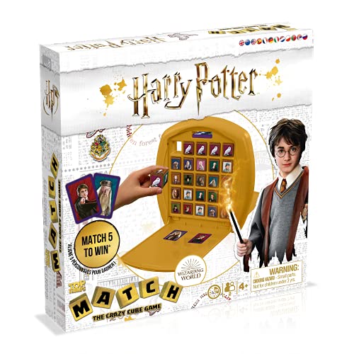 Match Harry Potter - Juego de Mesa de Top Trumps – Conecta en línea a 5 de tus personajes favoritos de Harry Potter