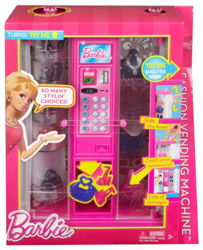 Mattel BGW09 Barbie - Máquina expendedora de Accesorios de Moda, diseño de Vida en Casa de los sueños