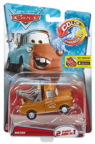 Mattel Disney Cars dhf47 – Die-Cast Cambio de Color Vehículo Hook