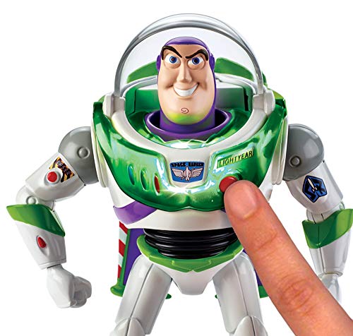 Mattel Disney Toy Story 4-Buzz Lightyear ¡hasta el infinito y más allá, juguetes niños +3 años GGH41, multicolor, Talla Única