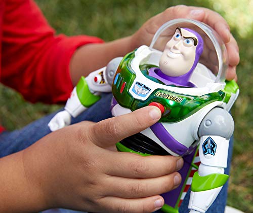 Mattel Disney Toy Story 4-Buzz Lightyear ¡hasta el infinito y más allá, juguetes niños +3 años GGH41, multicolor, Talla Única