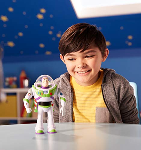 Mattel Disney Toy Story 4-Buzz Lightyear Superguardián Andarín, juguetes niños +3 años, multicolor GGH43