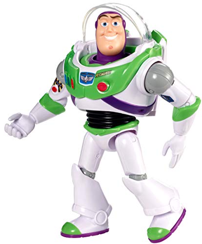 Mattel- Disney Toy Story 4-Figura básica Buzz Lightyear con Casco, Juguetes niños +3 años GGX30, Multicolor