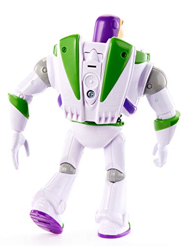 Mattel- Disney Toy Story 4-Figura con Voces y Sonidos Buzz Lightyear, Juguetes niños +3 años GGT32, Multicolor