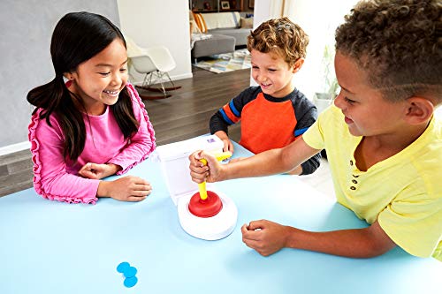 Mattel Games - Baño Boom, Atrapa la Caca, Juego de mesa infantil (FWW30), versiones surtidas