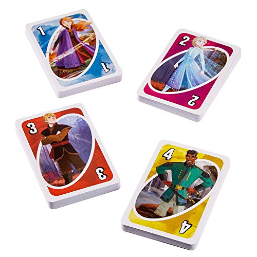 Mattel Games Disney Frozen 2, Juego de Cartas (GKD76)