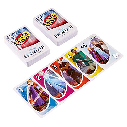 Mattel Games Disney Frozen 2, Juego de Cartas (GKD76)