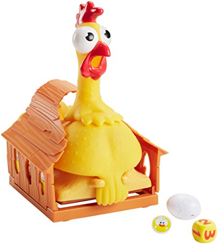 Mattel Games FRL48 – Gack Gack Gack Gack Gack, Divertido Juego de gallinas y Juego para niños de 2 a 4 Jugadores, niños a Partir de 5 años