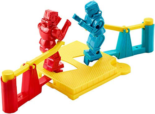 Mattel Games -Rock'em Sock'em robots de lucha, juegos niños +6 años (FMW26)