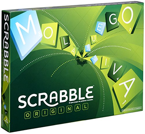 Mattel Games Scrabble original, juegos de mesa para adultos y niños a partir de 10 años (Mattel Y9594)