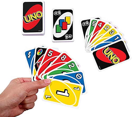 Mattel Games UNO classic, juego de cartas (Mattel W2087)