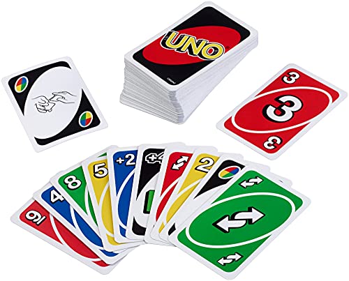 Mattel Games UNO classic, juego de cartas (Mattel W2087)