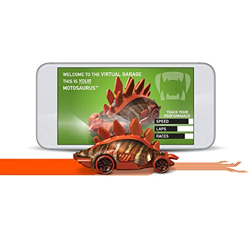 Mattel - Hot Wheels ID Vehículo de juguete, coche Motosaurus , +8 años ( FXB09)