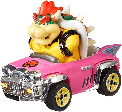 Mattel - Hot Wheels Vehiculos Mario Kart, Bowser, coche de juguete ( GBG31) , color/modelo surtido