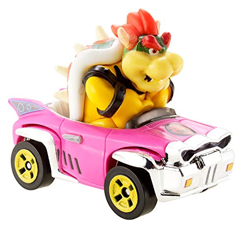 Mattel - Hot Wheels Vehiculos Mario Kart, Bowser, coche de juguete ( GBG31) , color/modelo surtido