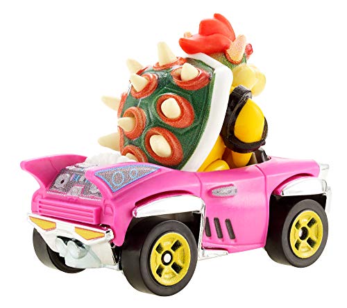 Mattel - Hot Wheels Vehiculos Mario Kart, Bowser, coche de juguete ( GBG31) , color/modelo surtido