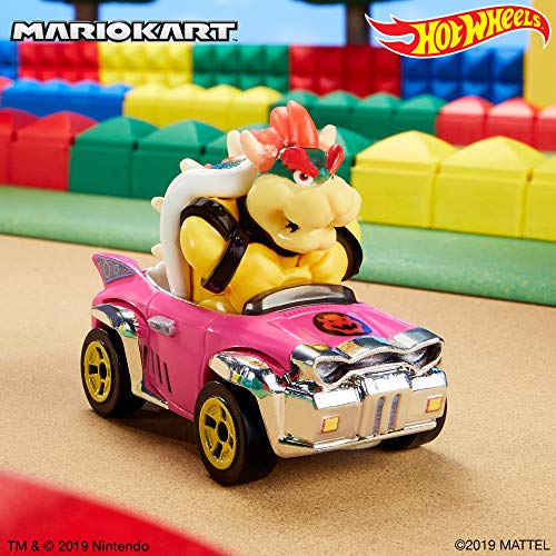 Mattel - Hot Wheels Vehiculos Mario Kart, Bowser, coche de juguete ( GBG31) , color/modelo surtido