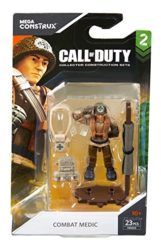 Mattel Mega Construx Call of Duty WWII Combat Medic Figure