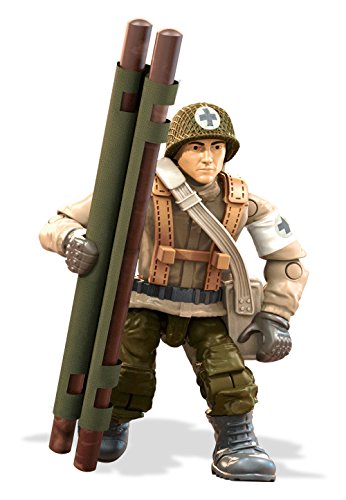 Mattel Mega Construx Call of Duty WWII Combat Medic Figure