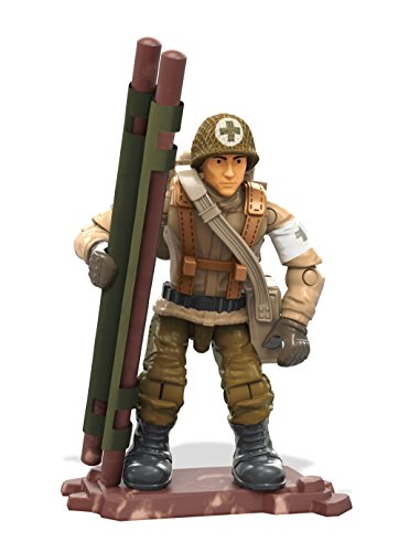 Mattel Mega Construx Call of Duty WWII Combat Medic Figure