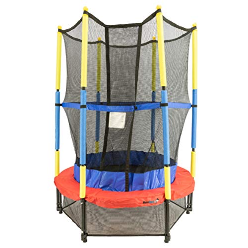 MaxxGarden - Cama elástica infantil Jumper de 140 cm con bordes y barras acolchados