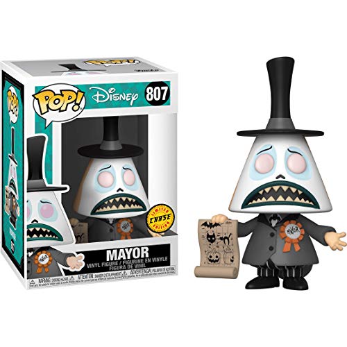 Mayor (Chase): Funk o Pop! Vinyl Figure Bundle with 1 Compatible 'ToysDiva' Graphic Protector (807 - 48181 - B)