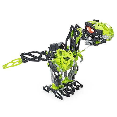 Meccano Tech T-Rex - juegos de construcción (Robot, IR remote, Verde, Gris, Caja)