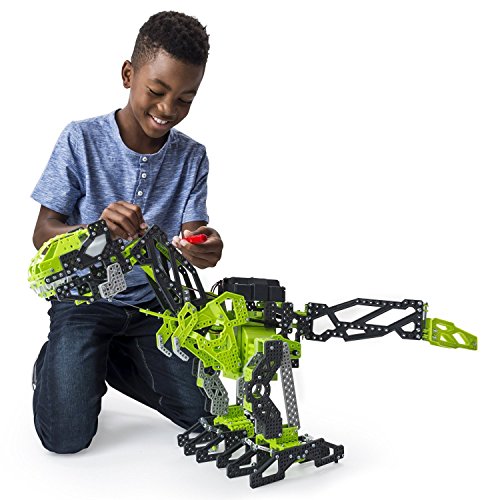 Meccano Tech T-Rex - juegos de construcción (Robot, IR remote, Verde, Gris, Caja)