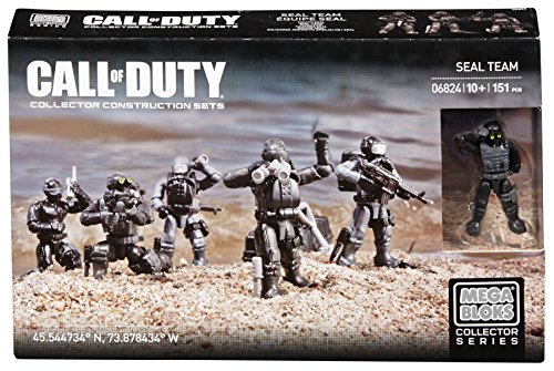 Mega Bloks 06824 Call of Duty Equipo Seal