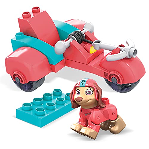 Mega Bloks Coche para construir, Vehículo de juguete de bloques de construcción, regalo para niños +1 año, Mattel GYH94