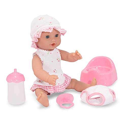 Melissa & Doug - Annie, muñeco bebé que hace pipí, 31 cm (14880) , color/modelo surtido