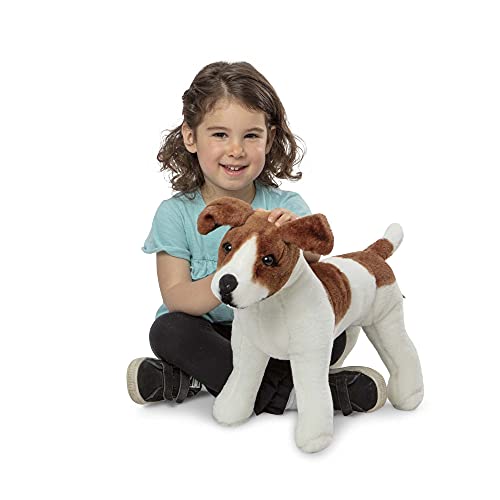 Melissa & Doug Jack Russell Terrier - Pluche LLC Toy, Animal, Todas las edades, Regalo para niñas y niños