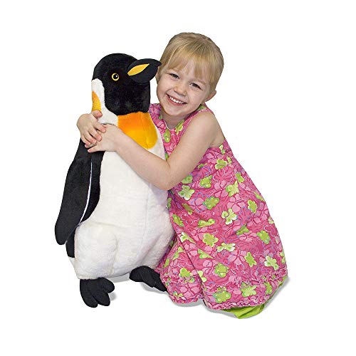 Melissa & Doug- Penguin Giant Stuffed Animal Pingüino Gigante De Peluche, Multicolor (2122) , color/modelo surtido