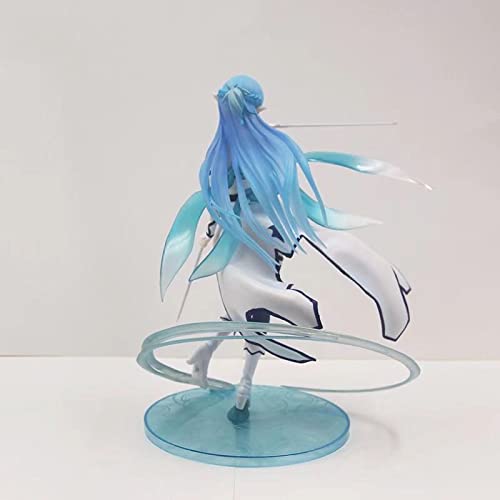 MENGLING Anime Sword Art Online Asuna Yuuki Spirit Kirito Asuna PVC Figura de acción Colección de Juguete Modelo Muñeca Regalo Niños y niñas Modelos de Regalo