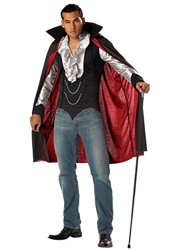 Mens California Costume Colecciones CC01067-L Muy Fr-o Tama-o Vampire Costume Grandes