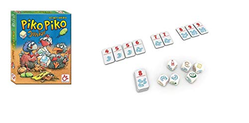 Mercurio- Juego Infantil PIKO Junior Lanza EL Dado Y Haz TU AMBURGUESA DE Gusanos, Multicolor (Z0013)