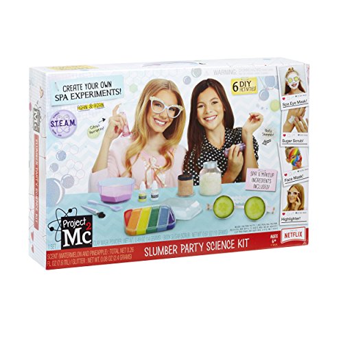 MGA Entertainment Project Mc2 Slumber Party Science Kit - Juguetes y Kits de Ciencia para niños (Beauty, Chica, 12 año(s), Multicolor, De plástico, 40 cm)