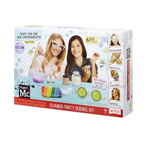 MGA Entertainment Project Mc2 Slumber Party Science Kit - Juguetes y Kits de Ciencia para niños (Beauty, Chica, 12 año(s), Multicolor, De plástico, 40 cm)