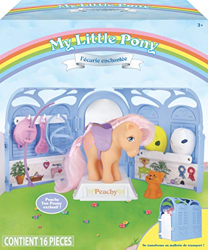 Mi Petit Pony Playset Ecurie + Peachy, AKMLPECU1