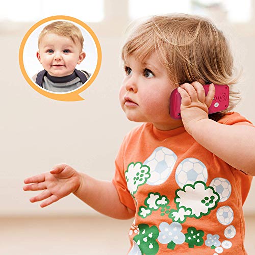 Mi Primer Smartphone – Teléfono Celular Infantil De Juguete – 15 Botones y Funciones Únicas, Melodías Musicales, Sonidos De Animales y Aprendizaje De Números - para Niños De 1 Año Y en Adelante