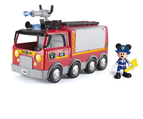 Mickey Mouse-Mickey Disney Camion de Bomberos ¡Al Rescate, Miscelanea (IMC Toys 181922)