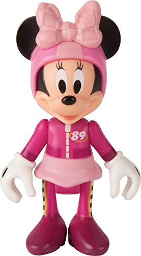 Mickey Mouse- Minnie Vehículo de Juguete, Transformable, Multicolor (IMC Toys 184237)