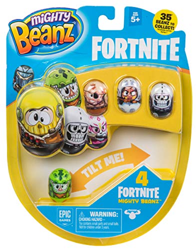 Mighty Beanz Paquete de 4 Estilos Pueden Variar, Multi