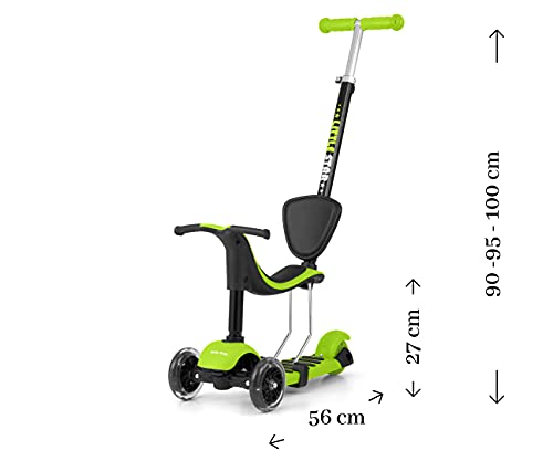 Milly Mally 3in1 Little Star Pusher Scooter