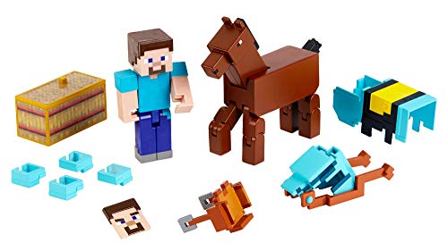 Minecraft Comic Maker Steve y Diamond Pack 2 Figuras (GLC78)