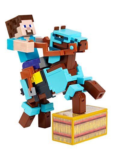 Minecraft Comic Maker Steve y Diamond Pack 2 Figuras (GLC78)